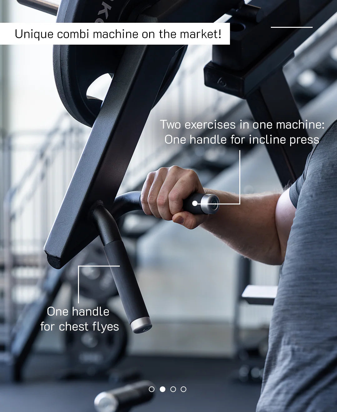 Gymleco 029 Incline Press / Chest Flyes Machine