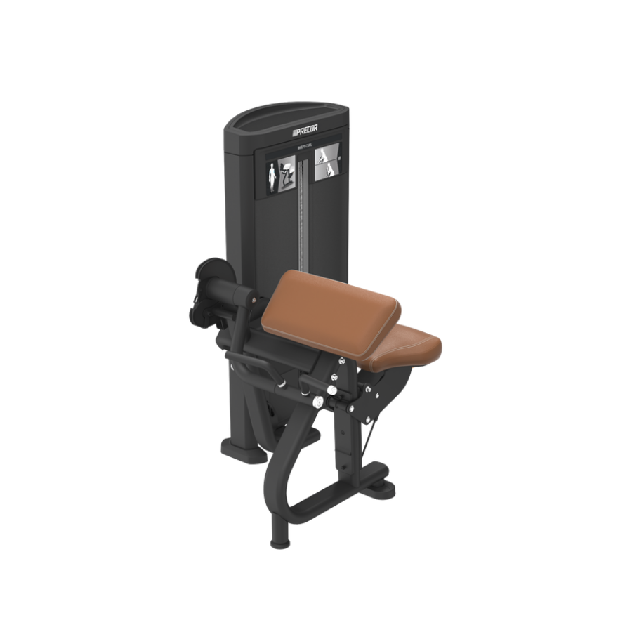 Precor RSL0204 Resolute™ Strength Selectorized Biceps Curl Machine