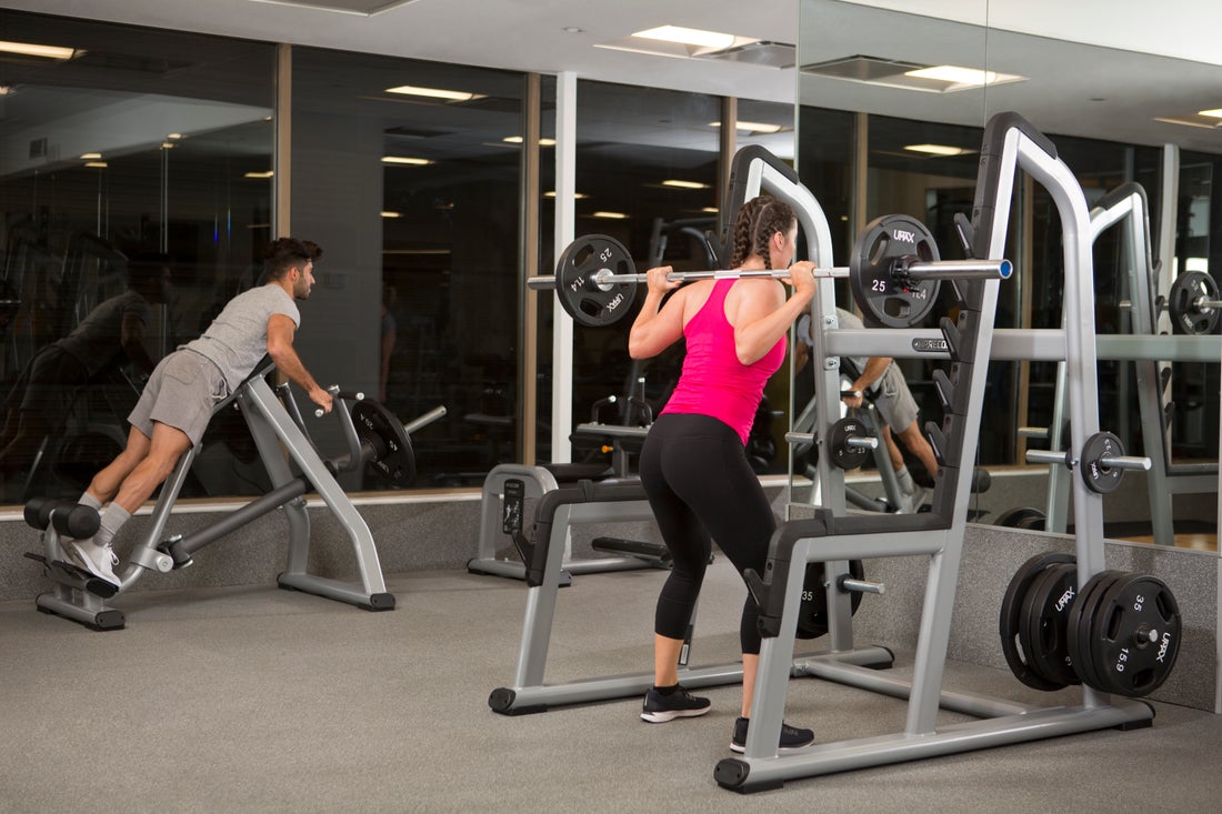 Precor DBR0608 Discovery™ Strength Olympic Squat Rack