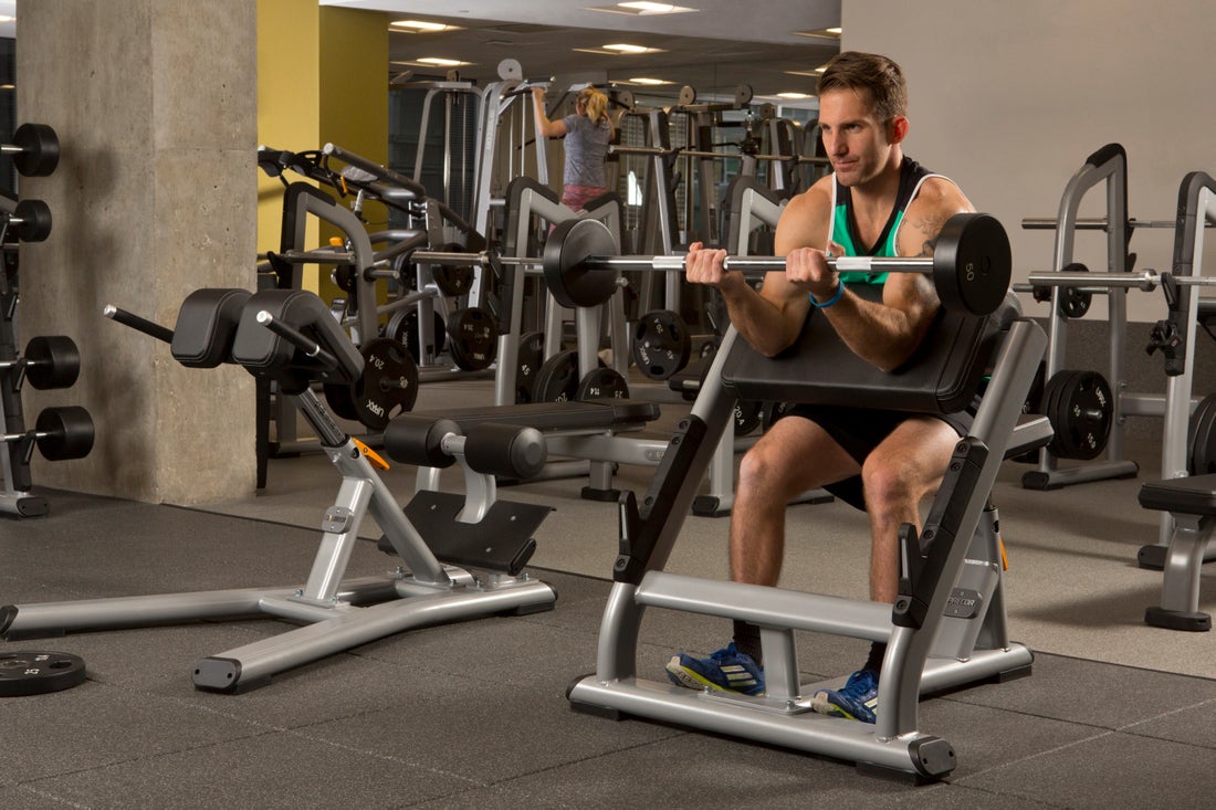 Precor DBR0202 Discovery™ Strength Preacher Curl Bench