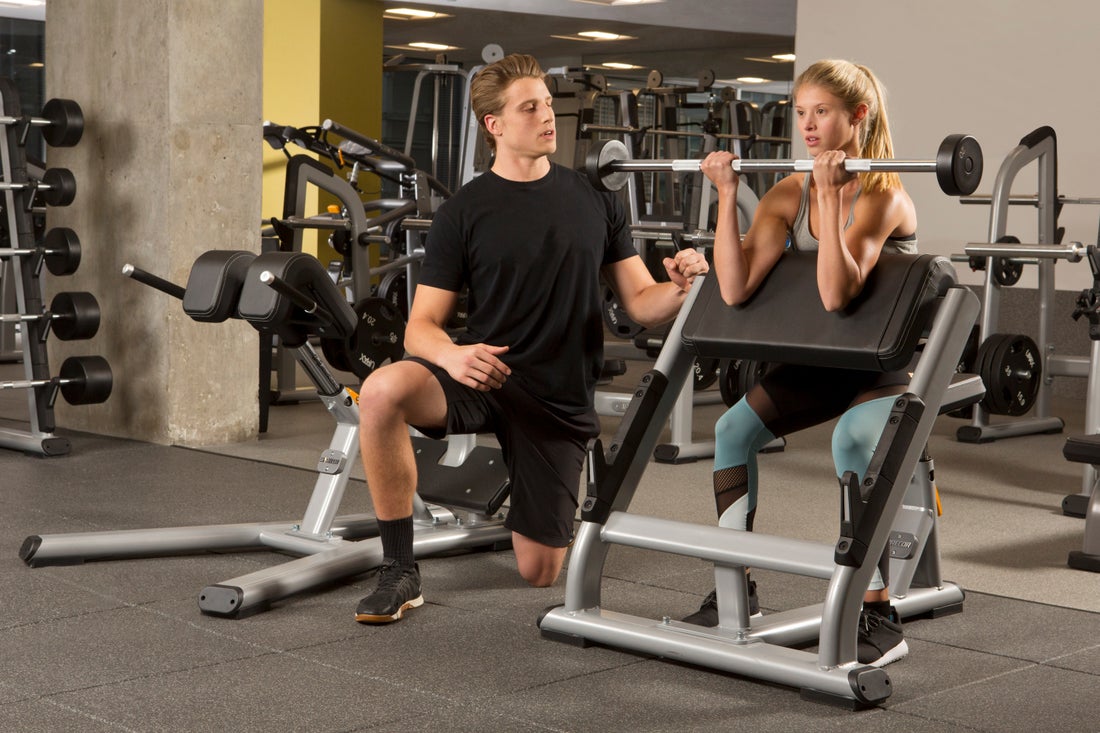 Precor DBR0202 Discovery™ Strength Preacher Curl Bench