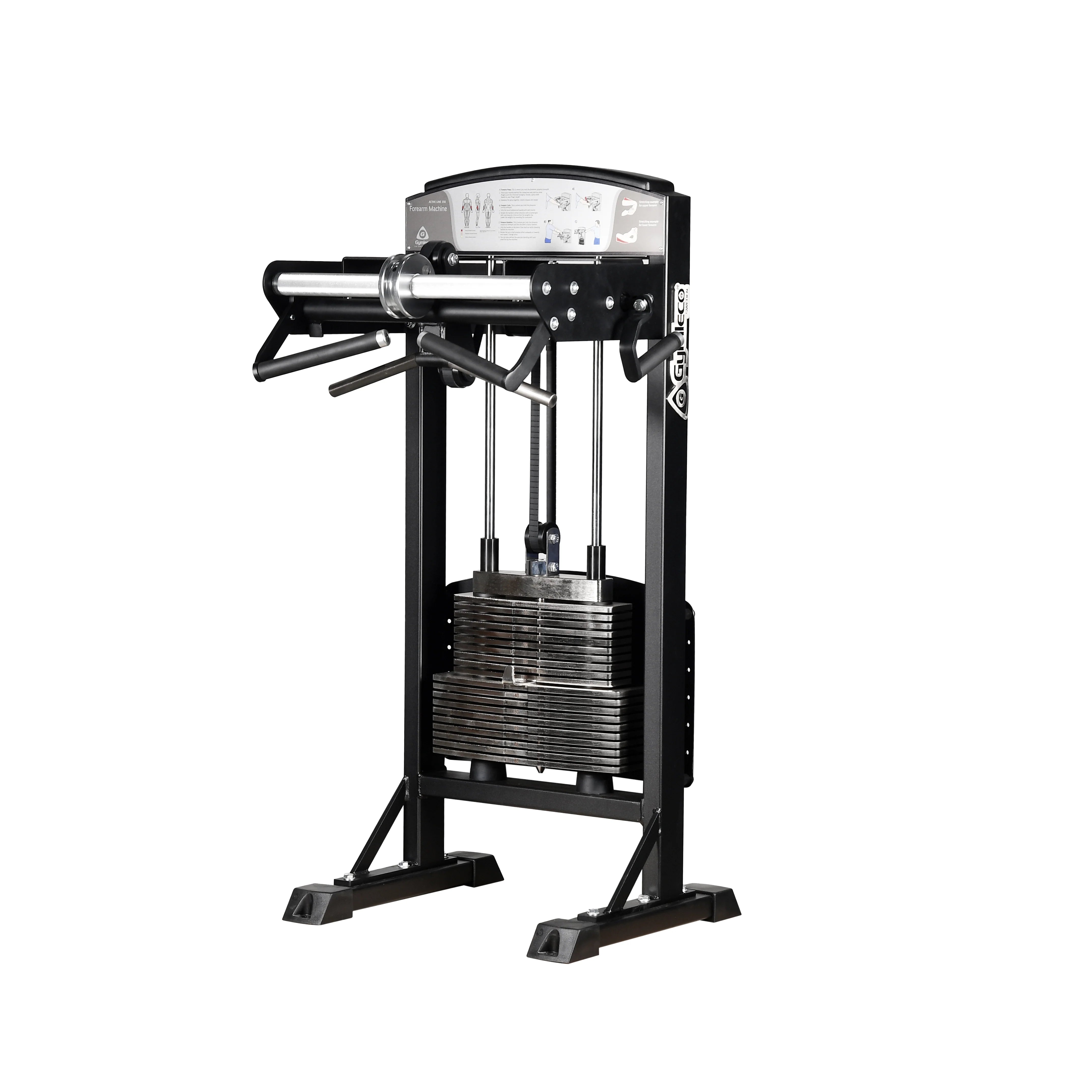 Gymleco 356 Forearm Machine, 3 Exercises