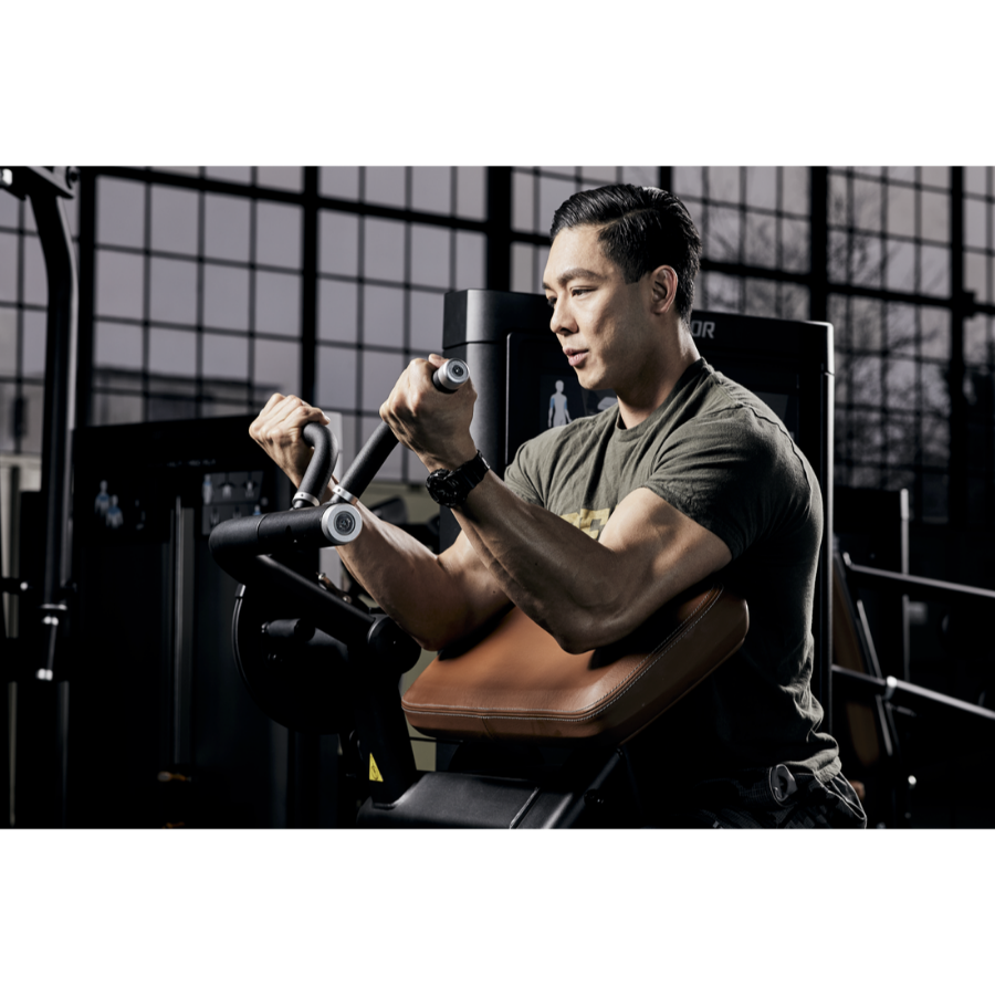 Precor RSL0204 Resolute™ Strength Selectorized Biceps Curl Machine