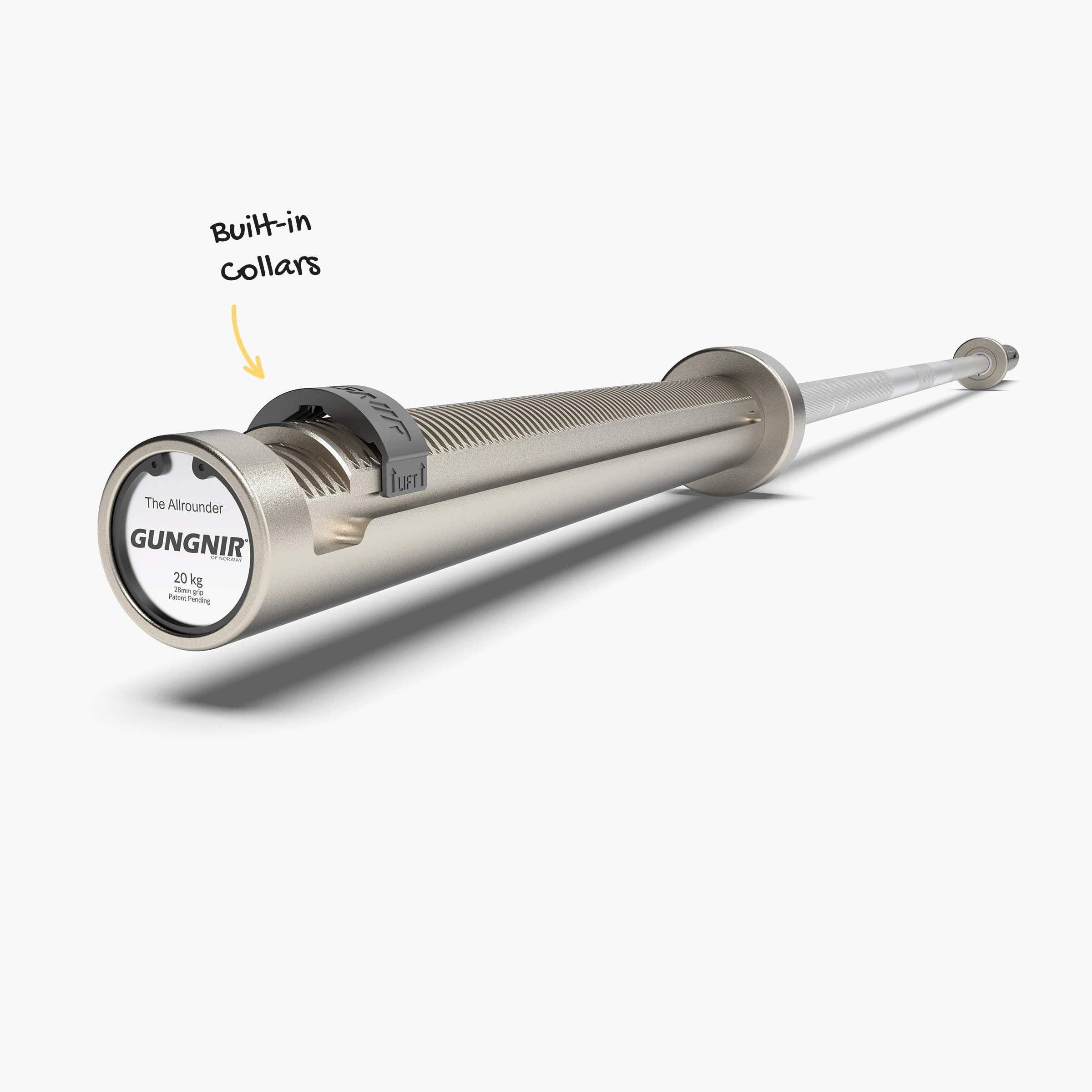 Gungnir The Allrounder 20 Kg Olympic Bar