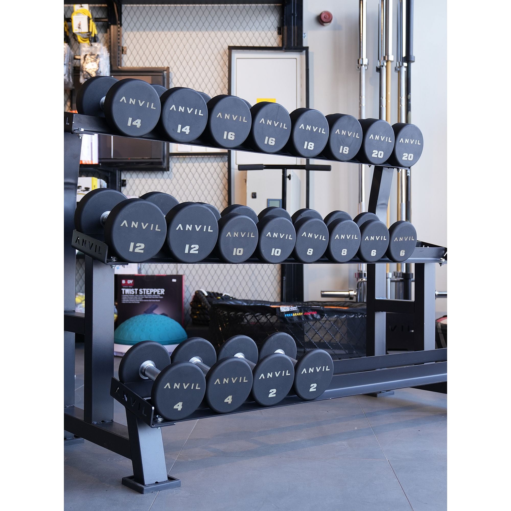 Anvil Round Dumbbell Set - Pair | 2Kg -20Kg
