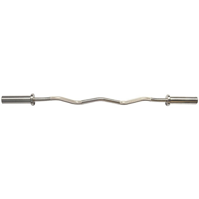 Anvil 47-inch Hard Chromed EZ CURL Olympic Bar