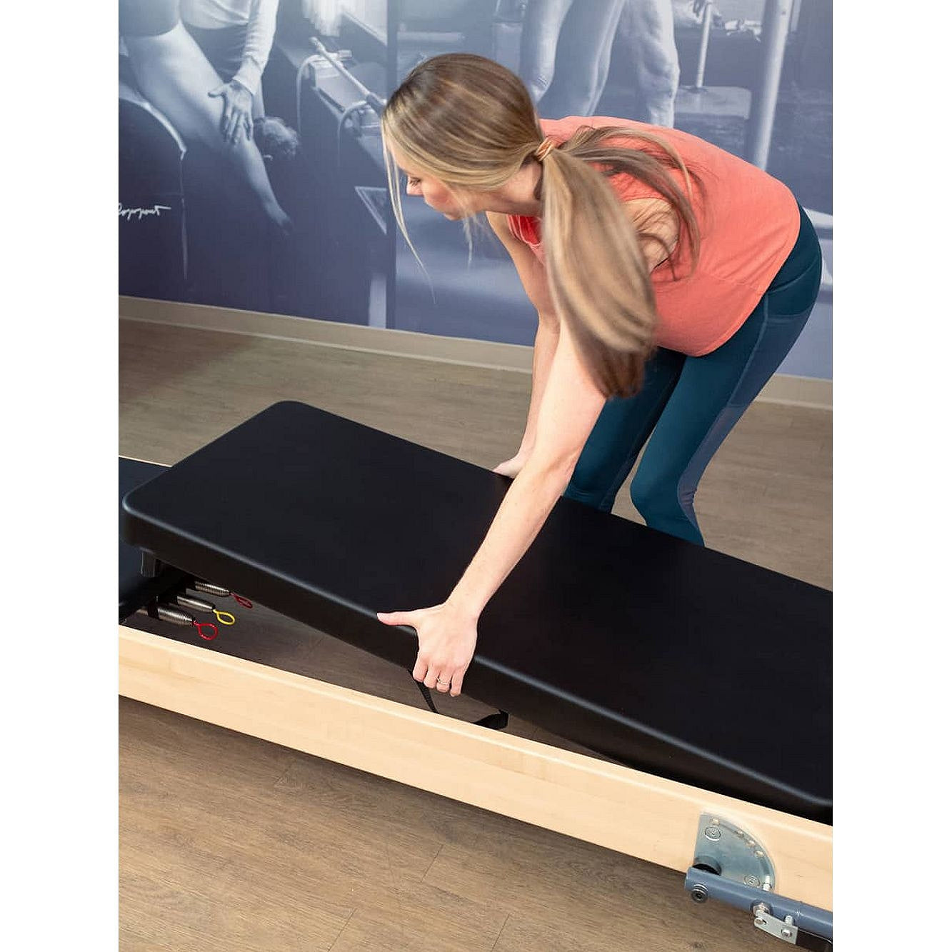 Balanced Body Rialto Reformer with Tower and Mat