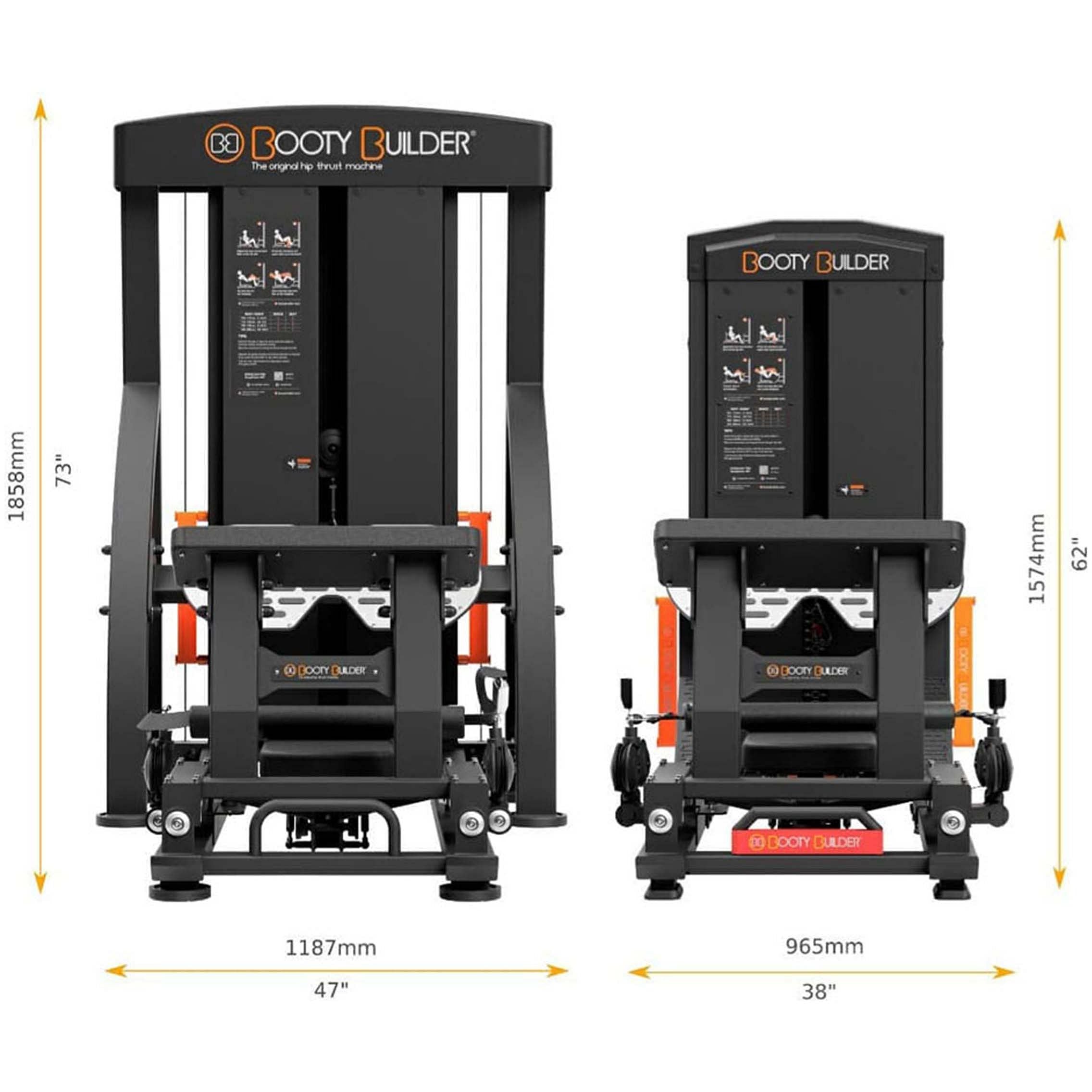 Booty Builder V8 Selectorized machines