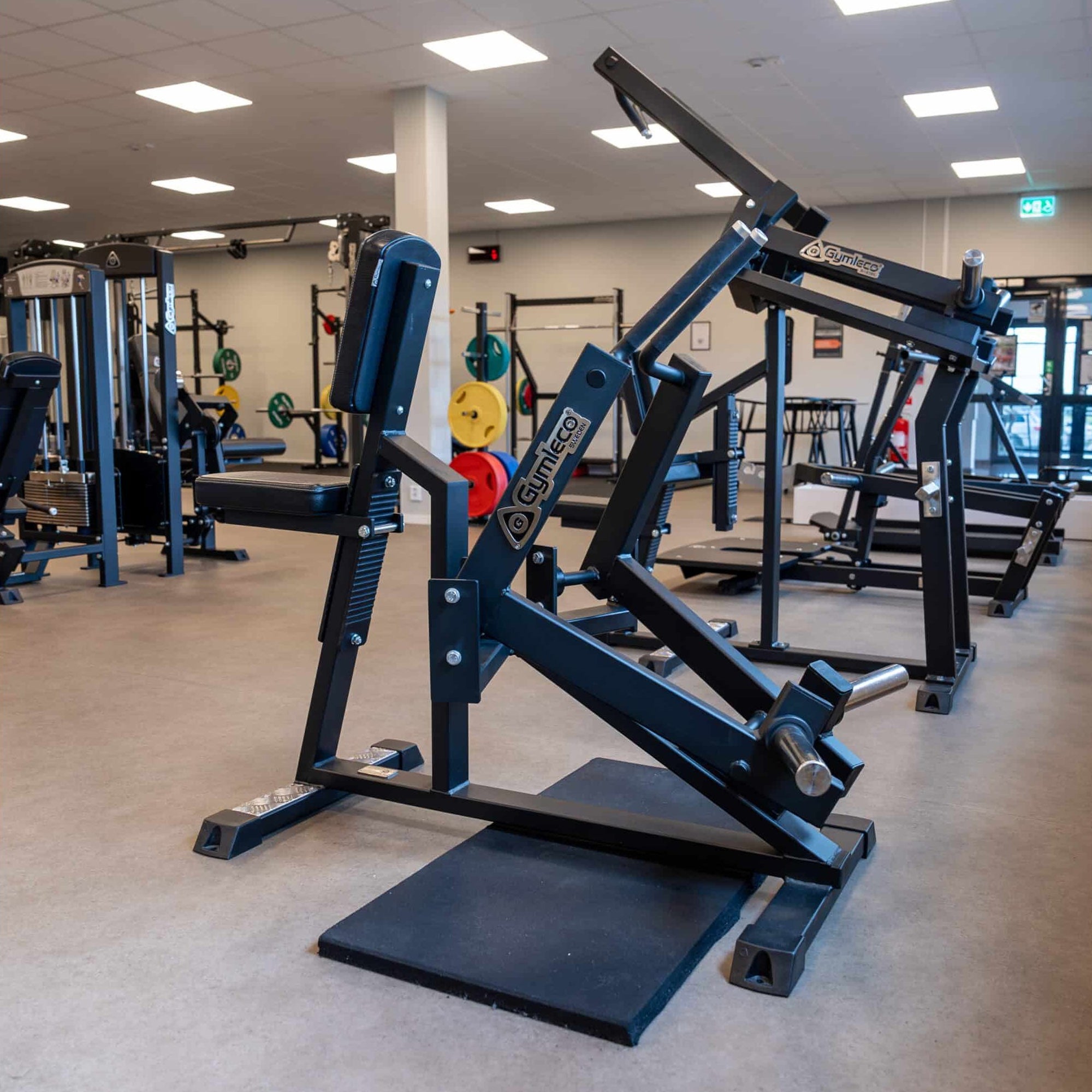 Gymleco One-Arm Seated Row Machine