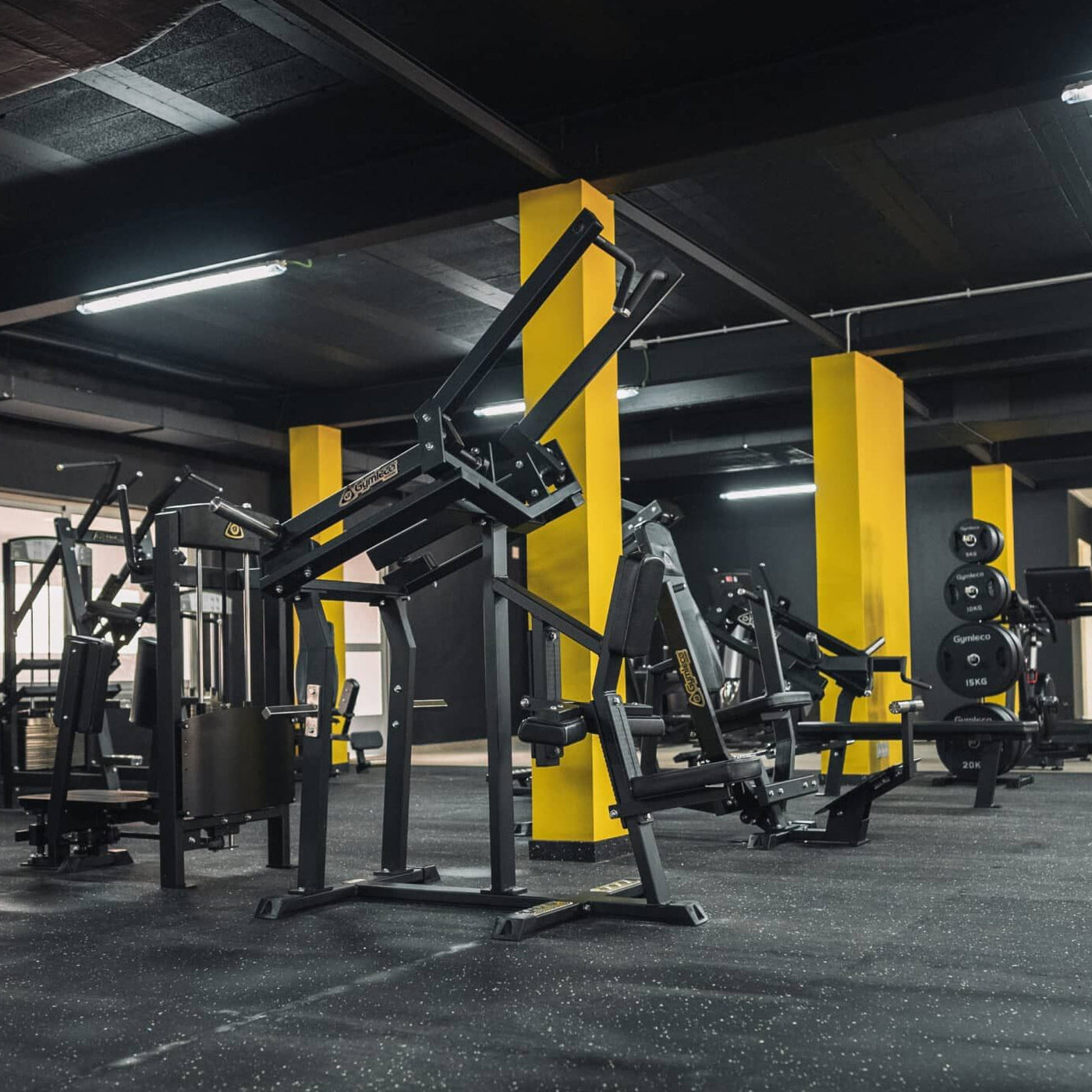 Gymleco Iso Lateral Pulldown Machine