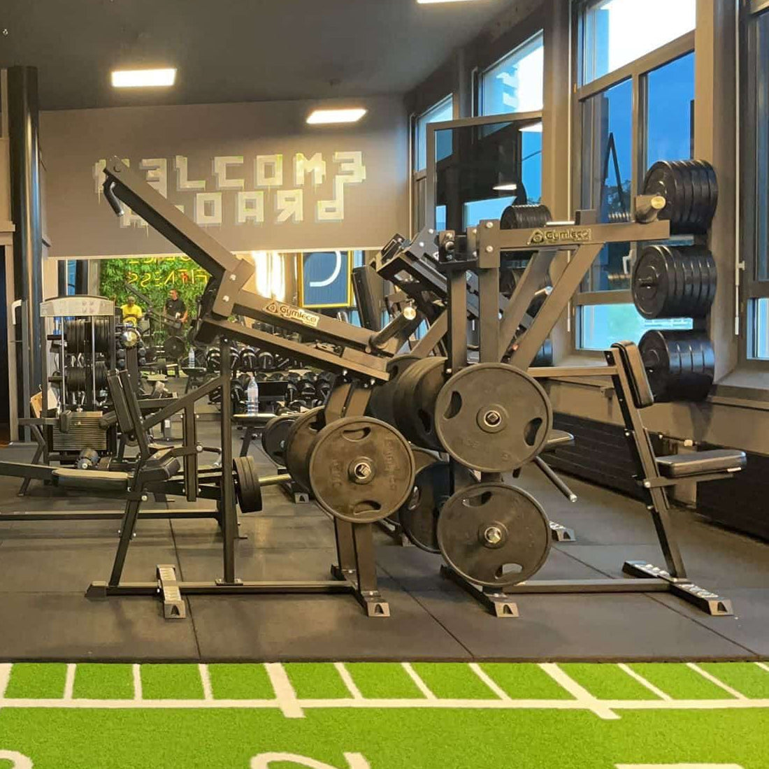 Gymleco Iso Lateral Pulldown Machine
