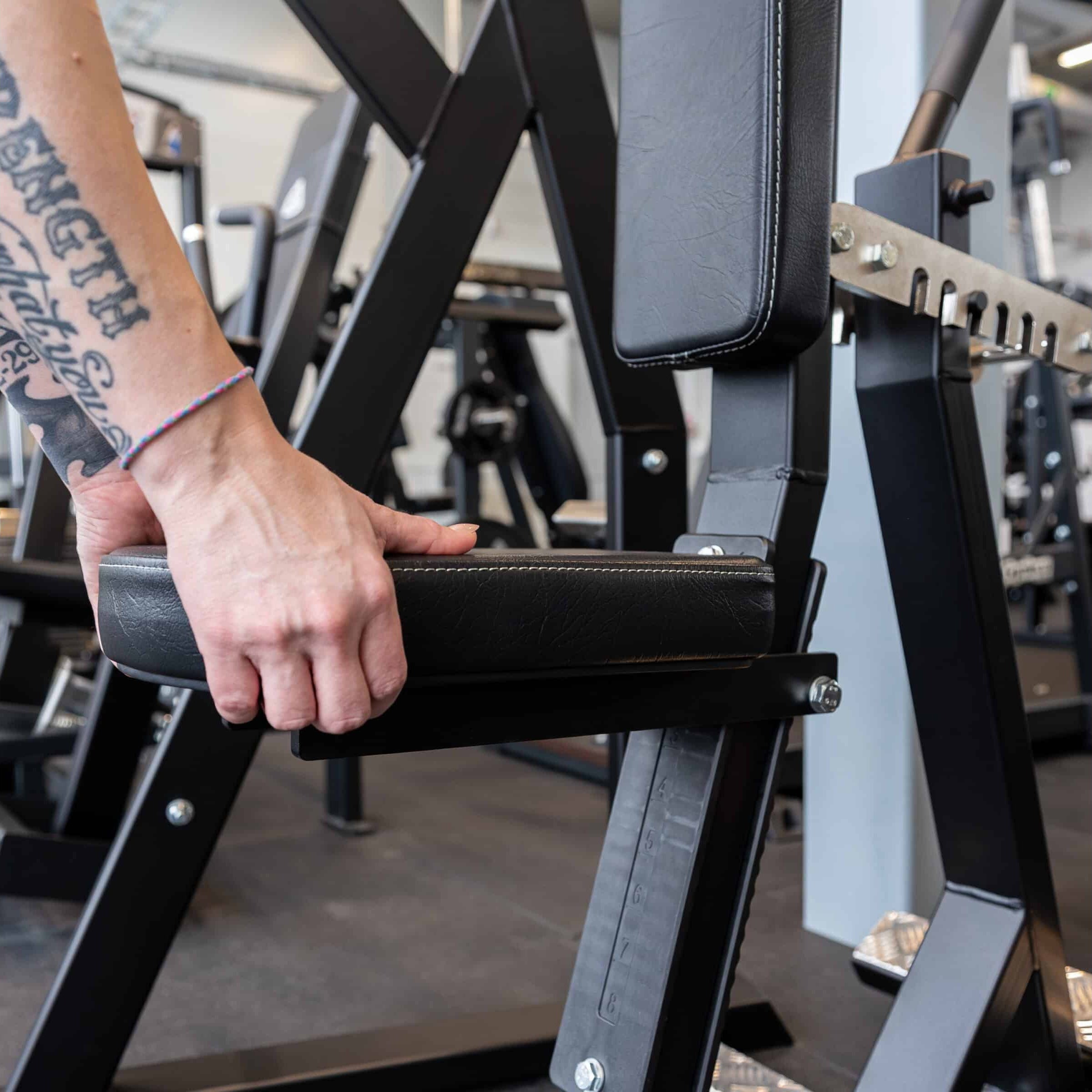 Gymleco IsoBack Row Plate Loaded Machine