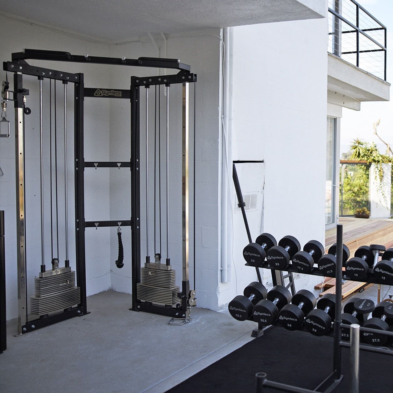 Gymleco Dual Adjustable Pulley Cable Machine