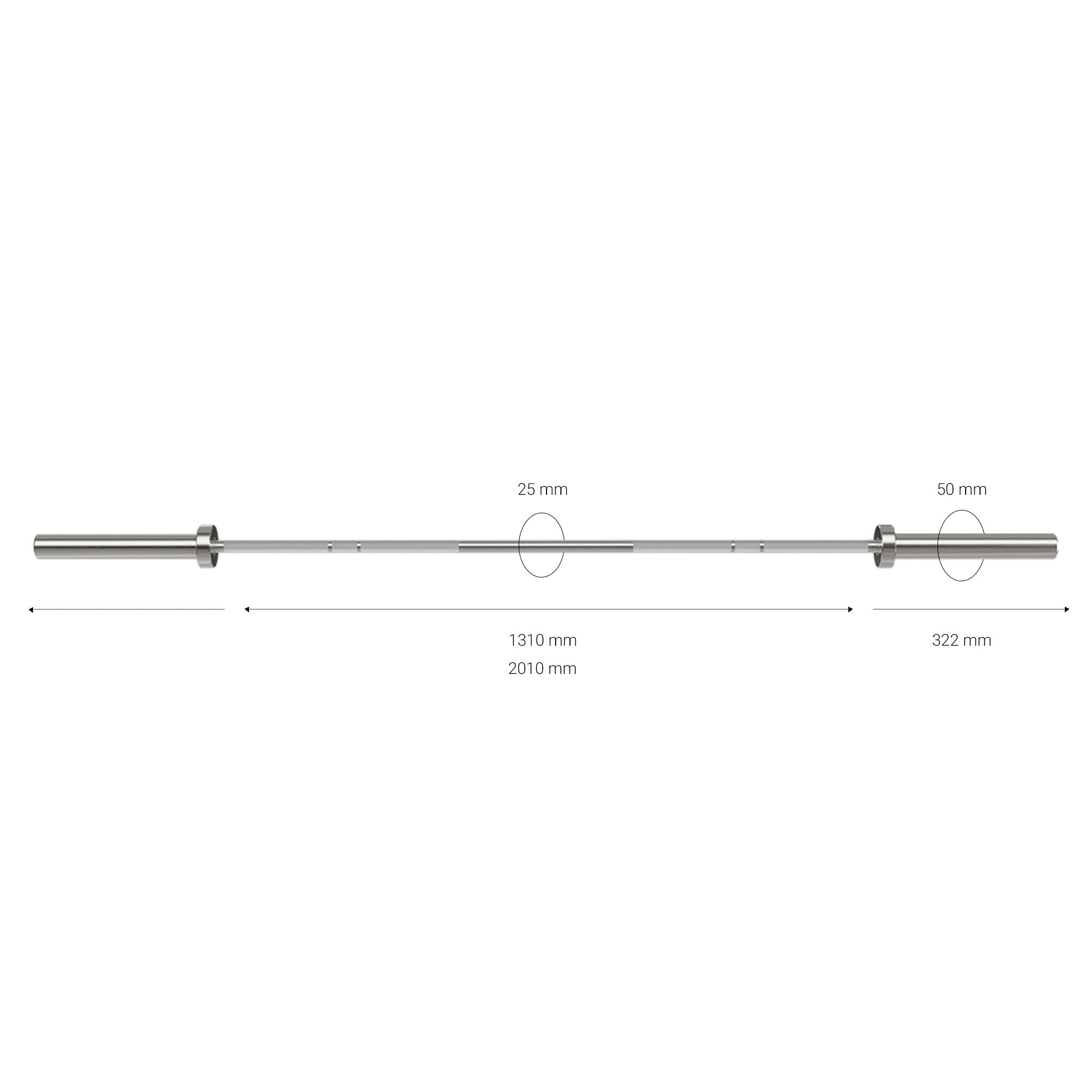 Gymleco LightFlex 812 Women Barbell