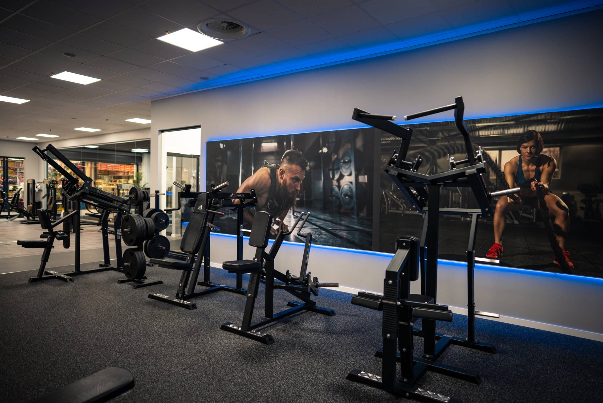 Gymleco 013 Iso Lateral High Row Machine
