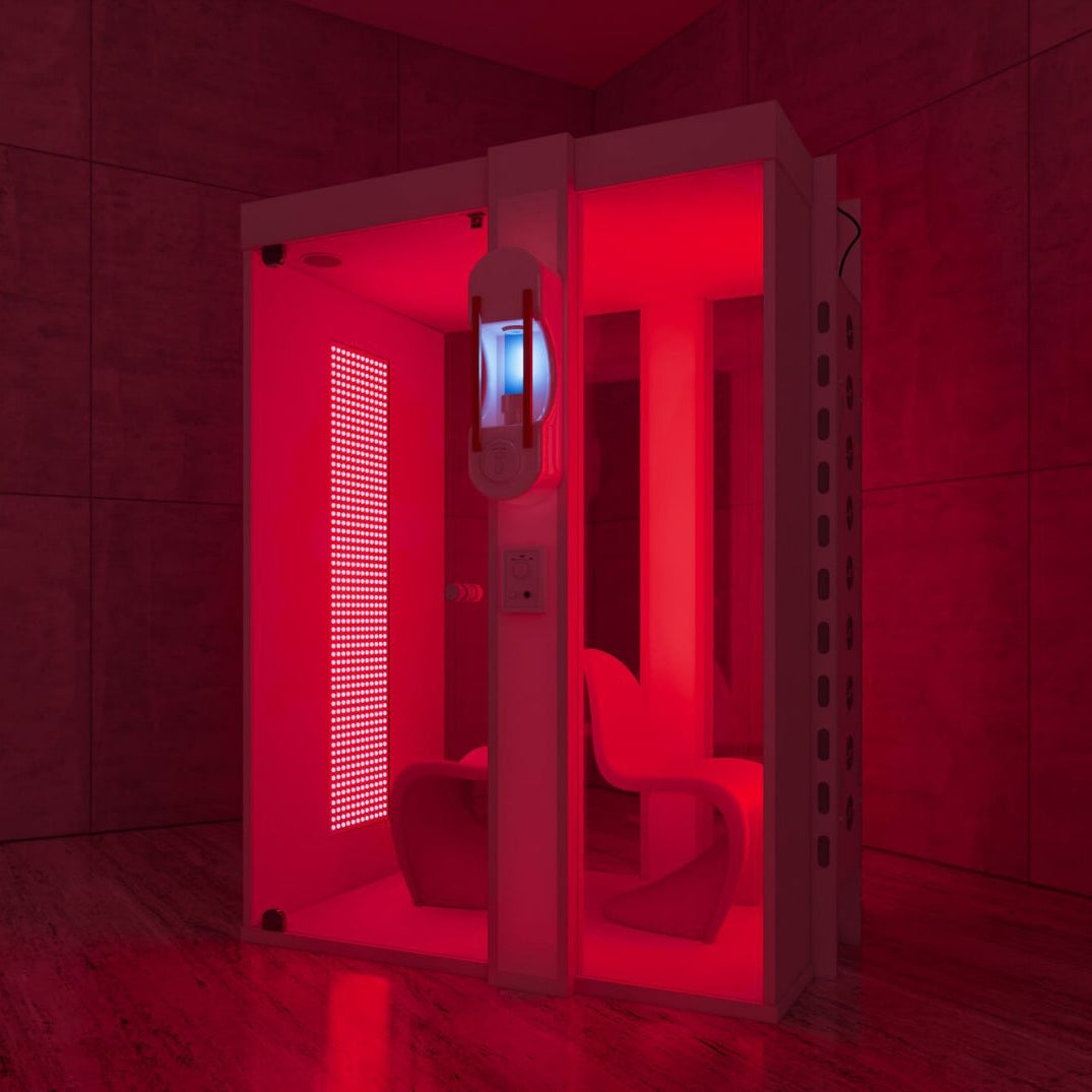 HaloTherapy Salt & Red Light Therapy Cabin | 2 Person