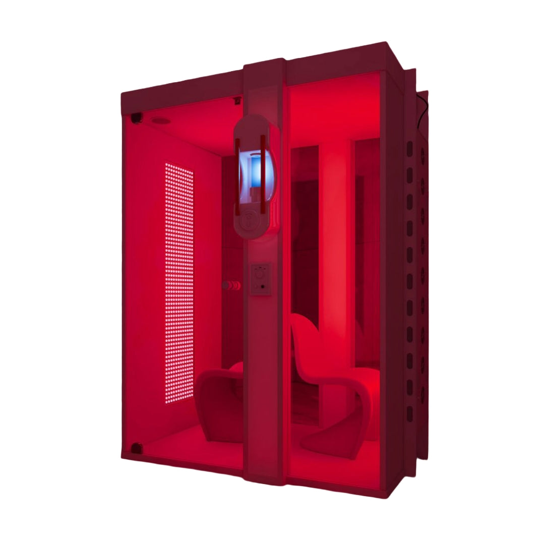 HaloTherapy Salt & Red Light Therapy Cabin | 2 Person