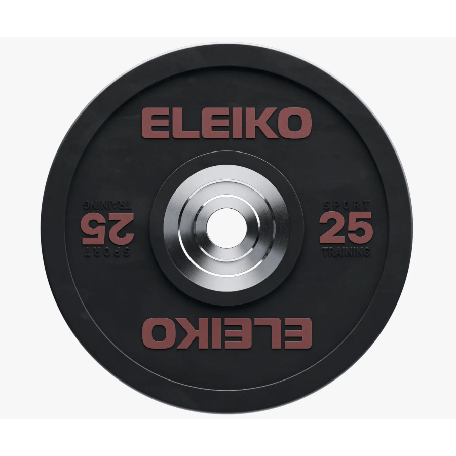 Eleiko Sport Training Black Plate