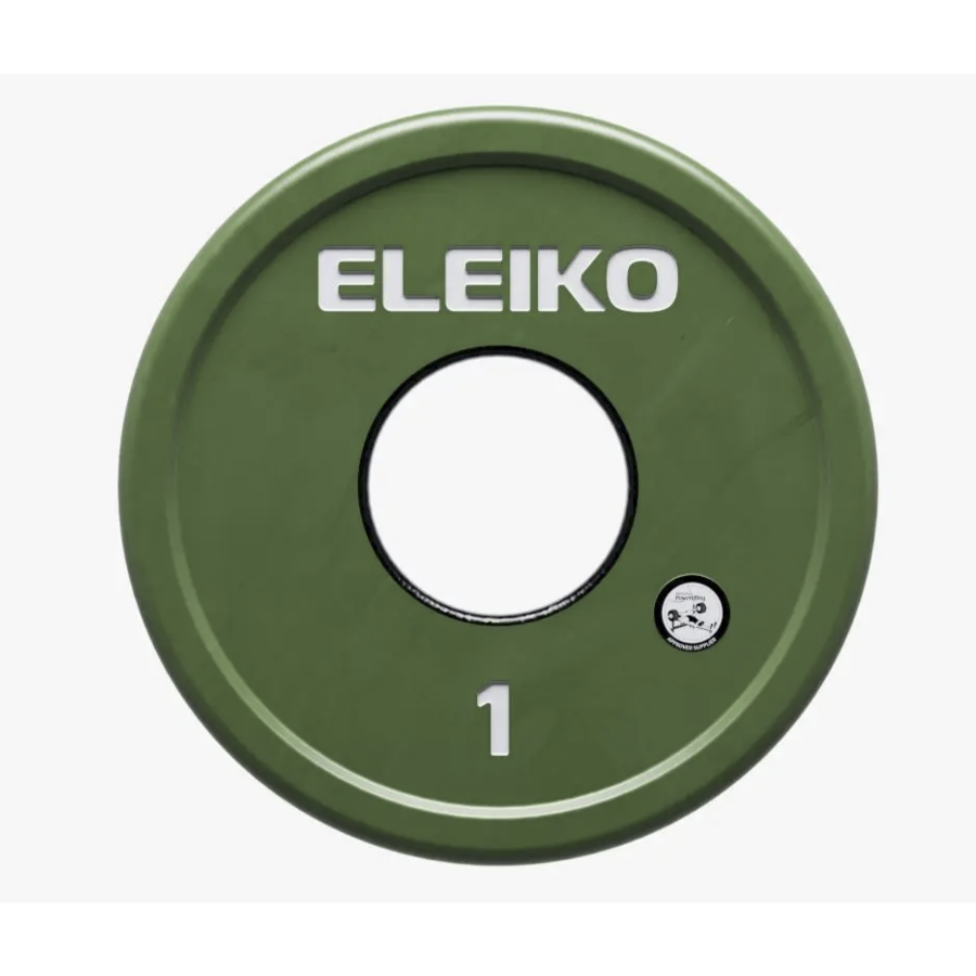 Eleiko WPPO Powerlifting Competition Change Plate