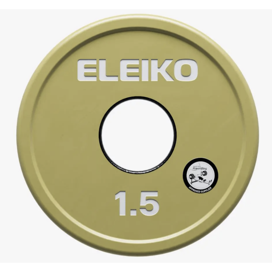 Eleiko WPPO Powerlifting Competition Change Plate