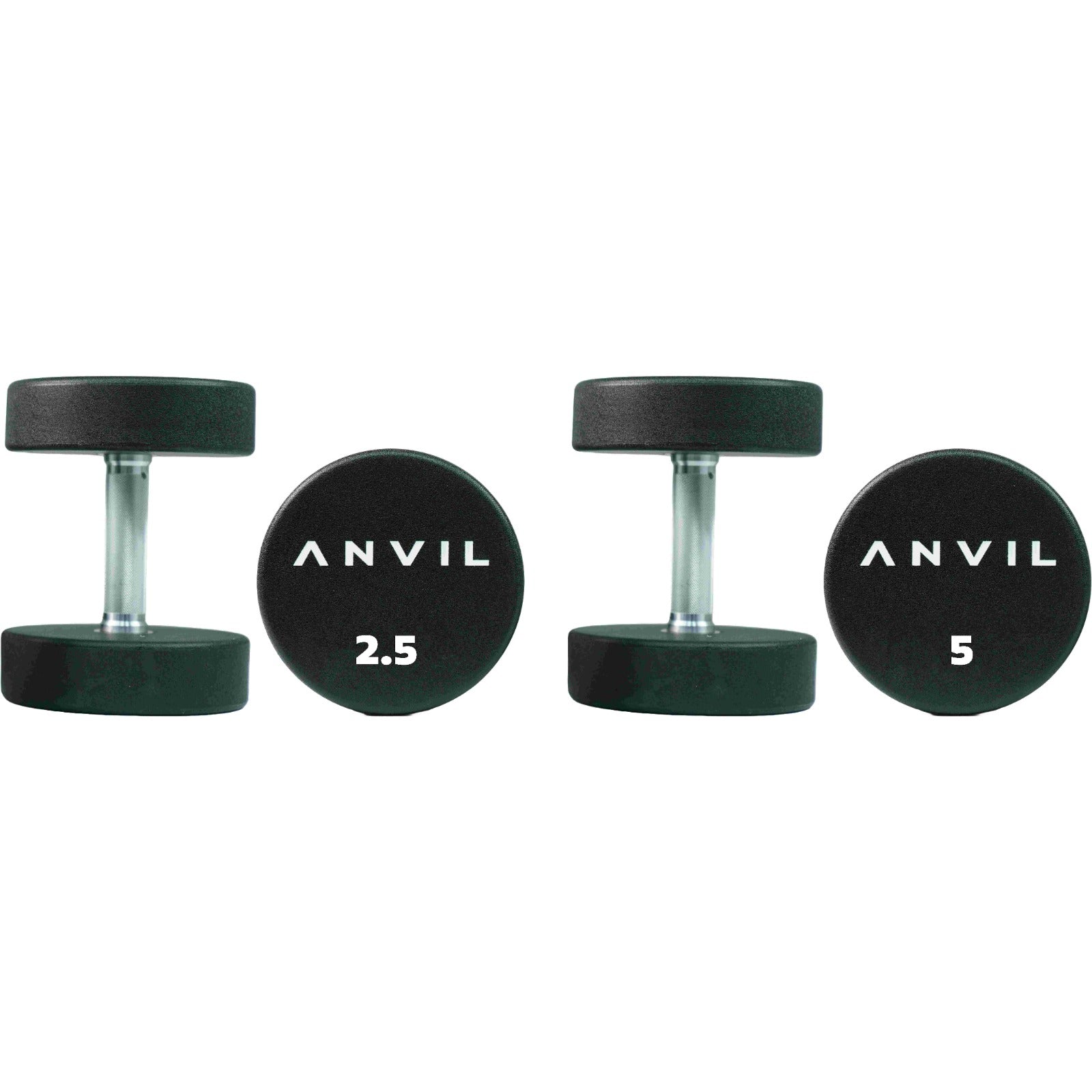 Anvil CPU Round Dumbbell Set | 2.5Kg - 25Kg