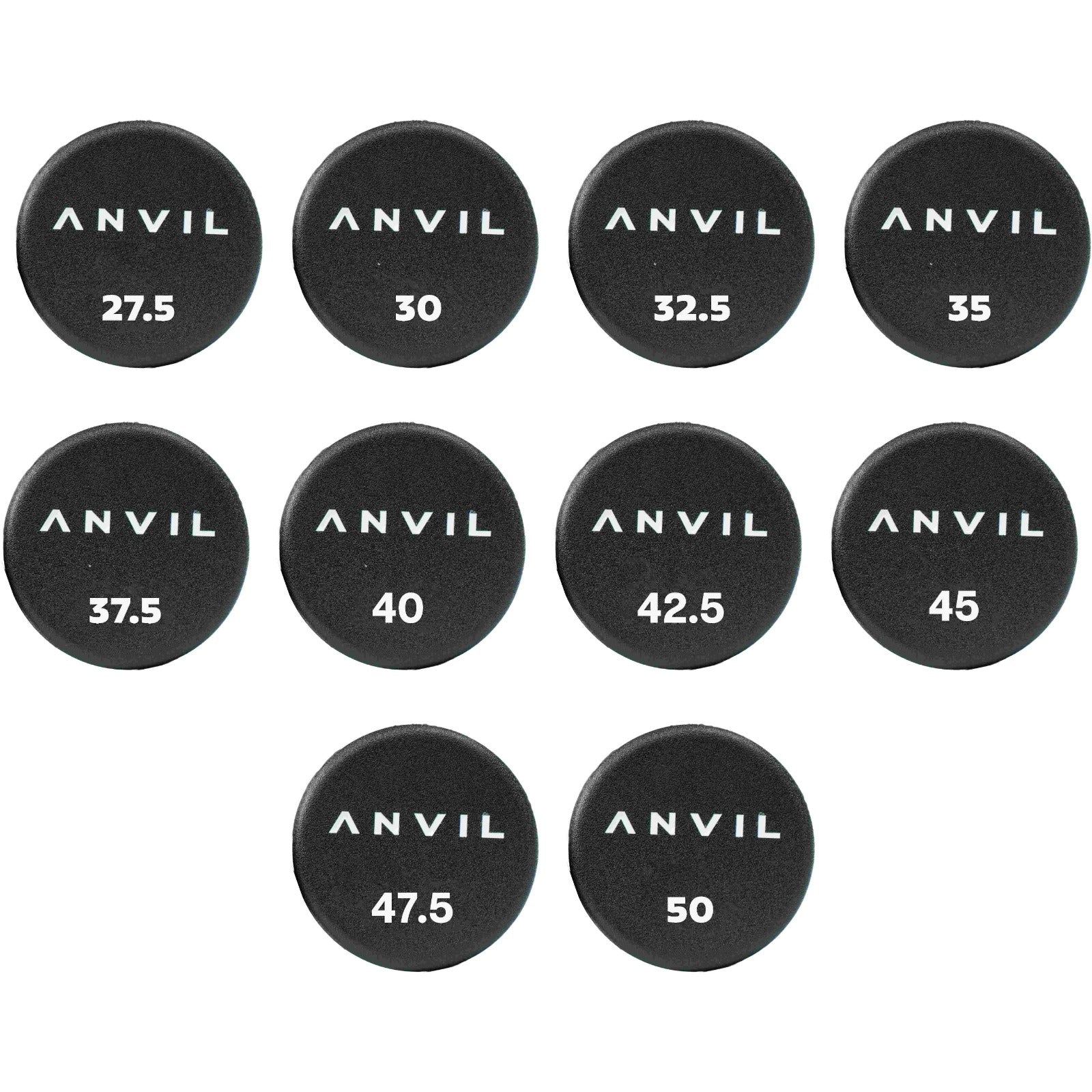 Anvil CPU Round Dumbbell Set | 27.5Kg - 50Kg