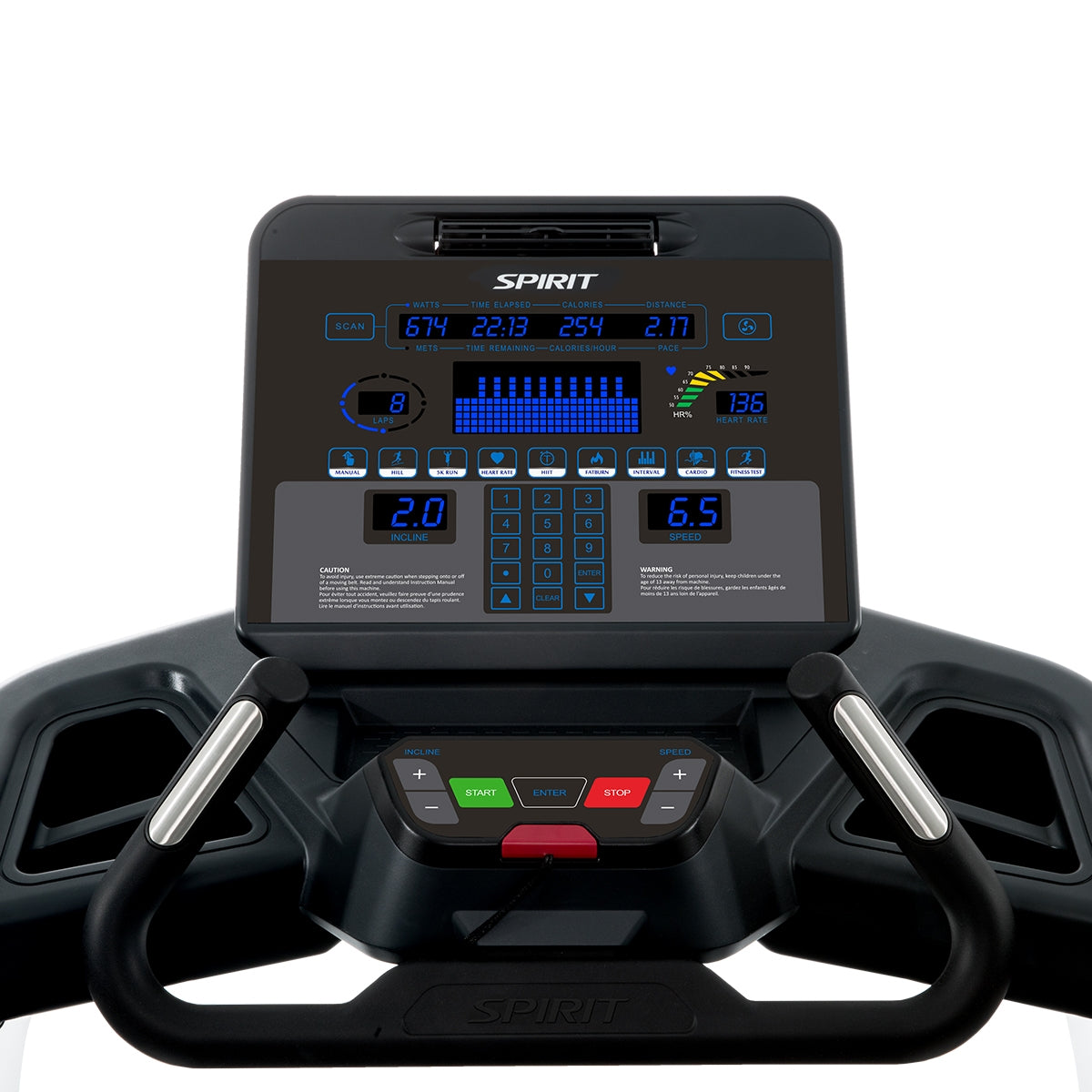 Spirit Fitness Commercial Treadmill CT 900