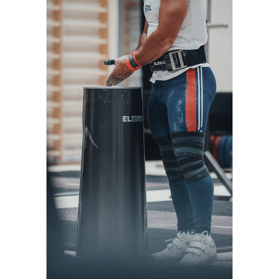 Eleiko PL Knee Wraps, 200 cm Strong Blue