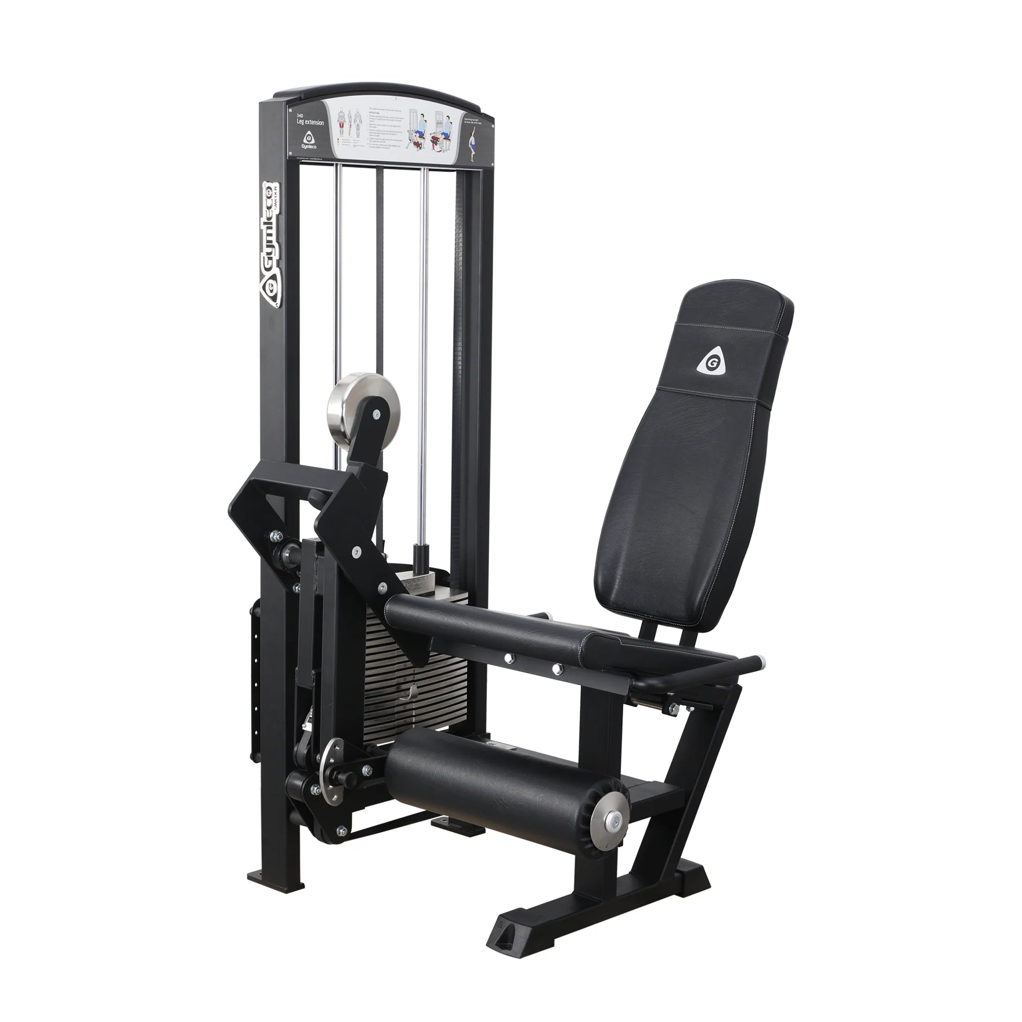 Gymleco 340 Leg Extension (Selectorized Quad Machine)