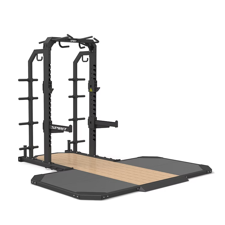 Spirit Fitness SP-4202-P Half Rack with Platform