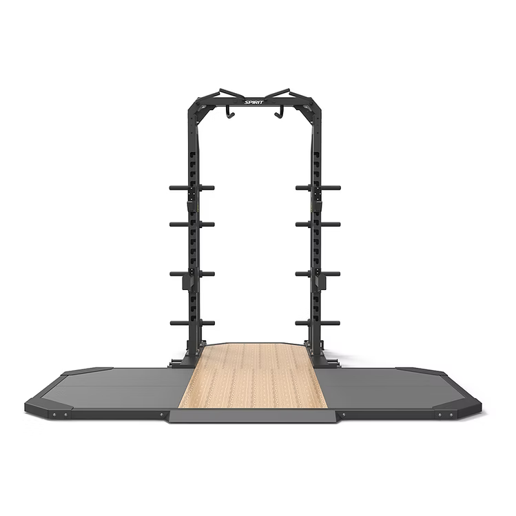 Spirit Fitness SP-4202-P Half Rack with Platform