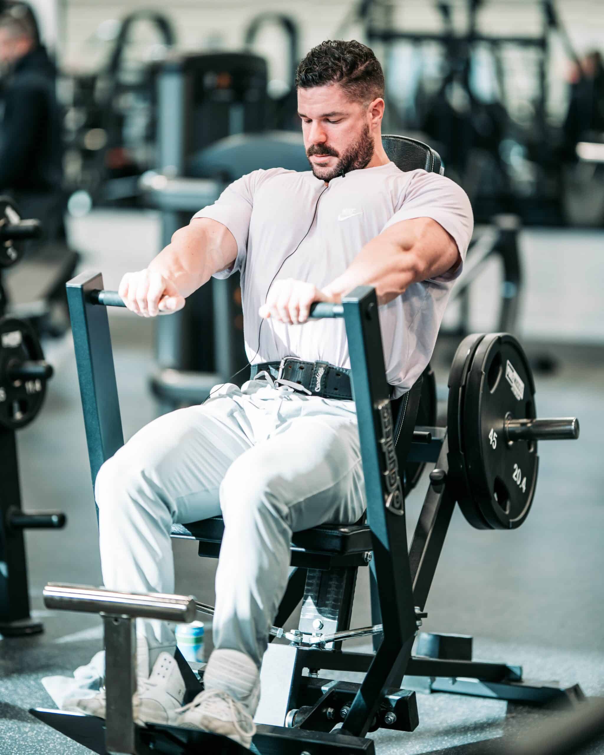 Gymleco 021 Seated Chest Press Machine