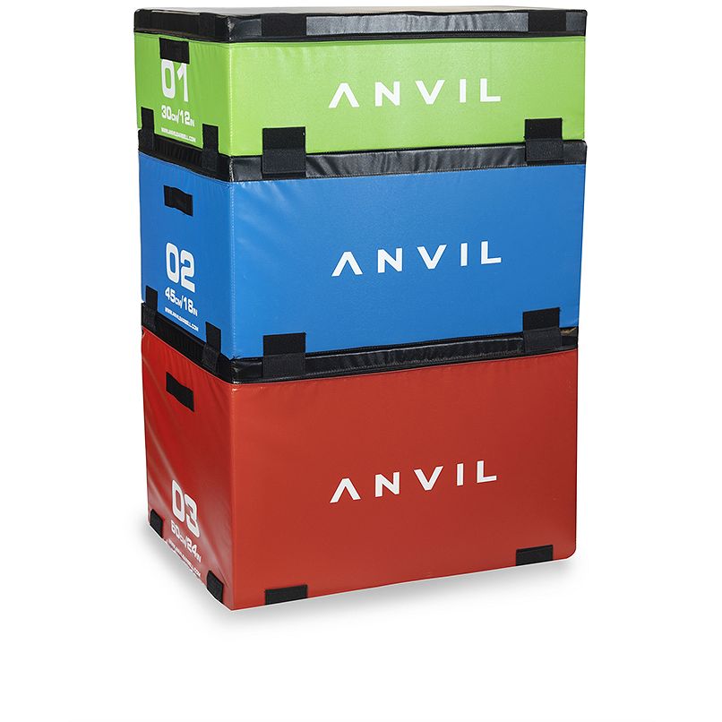 Anvil Softie Foam Plyo Boxes - 900(L) x 750(W) x 300/450/600(H)