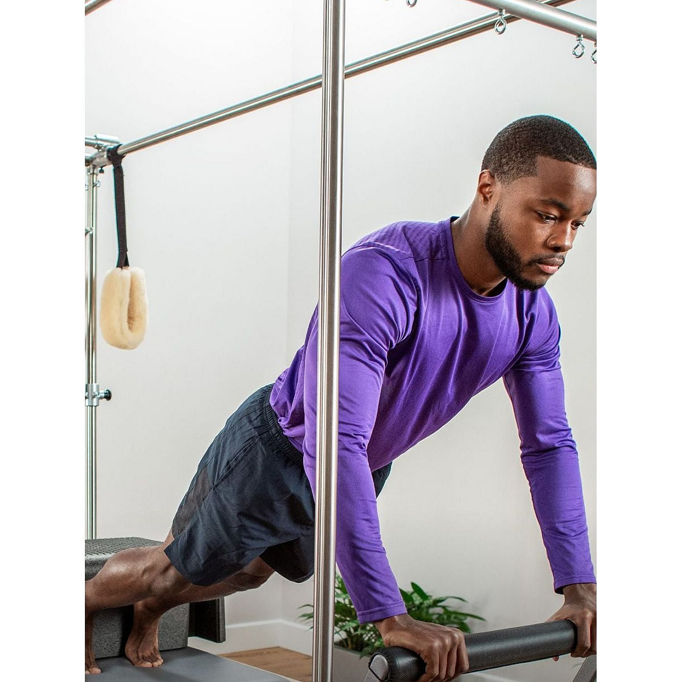 Balanced Body Reformer Trapeze Combination With Sitting Box and Maple Dowel