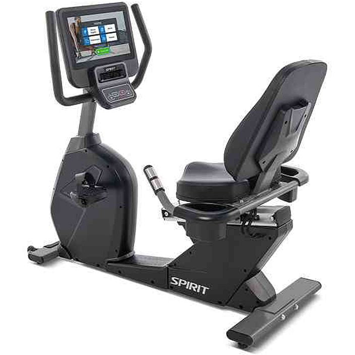 Spirit Fitness CR800ENT+  Recumbent Bike Smart Console 