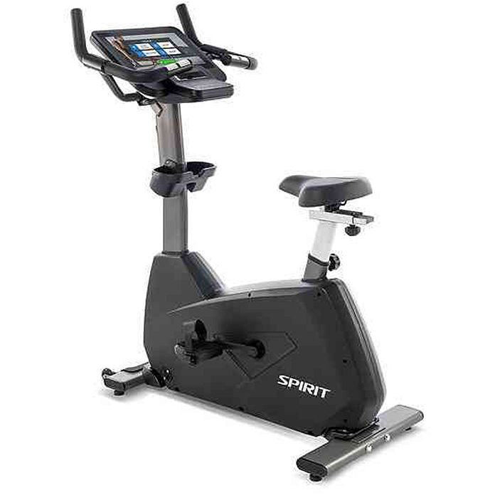 Spirit Fitness CU800ENT+  Commercial Upright Bike With Smart Console