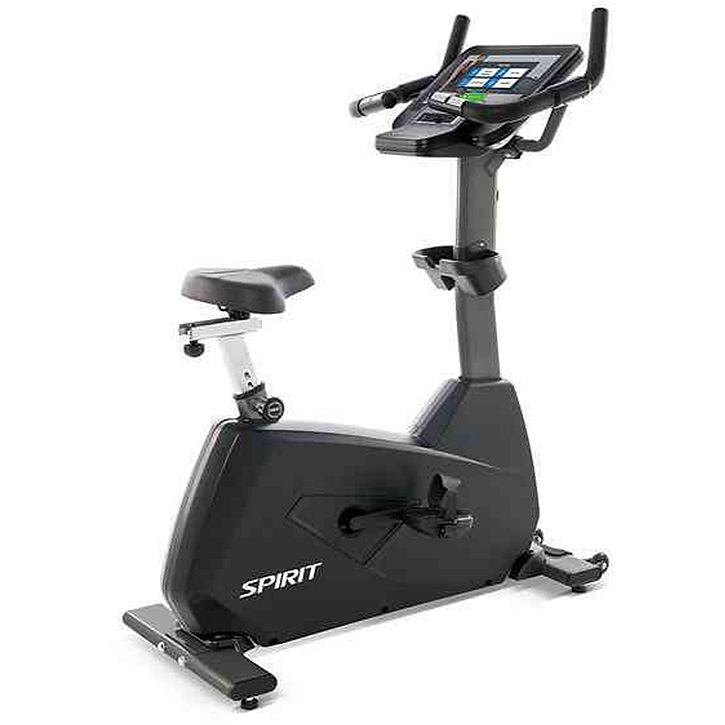 Spirit Fitness CU800ENT+  Commercial Upright Bike With Smart Console