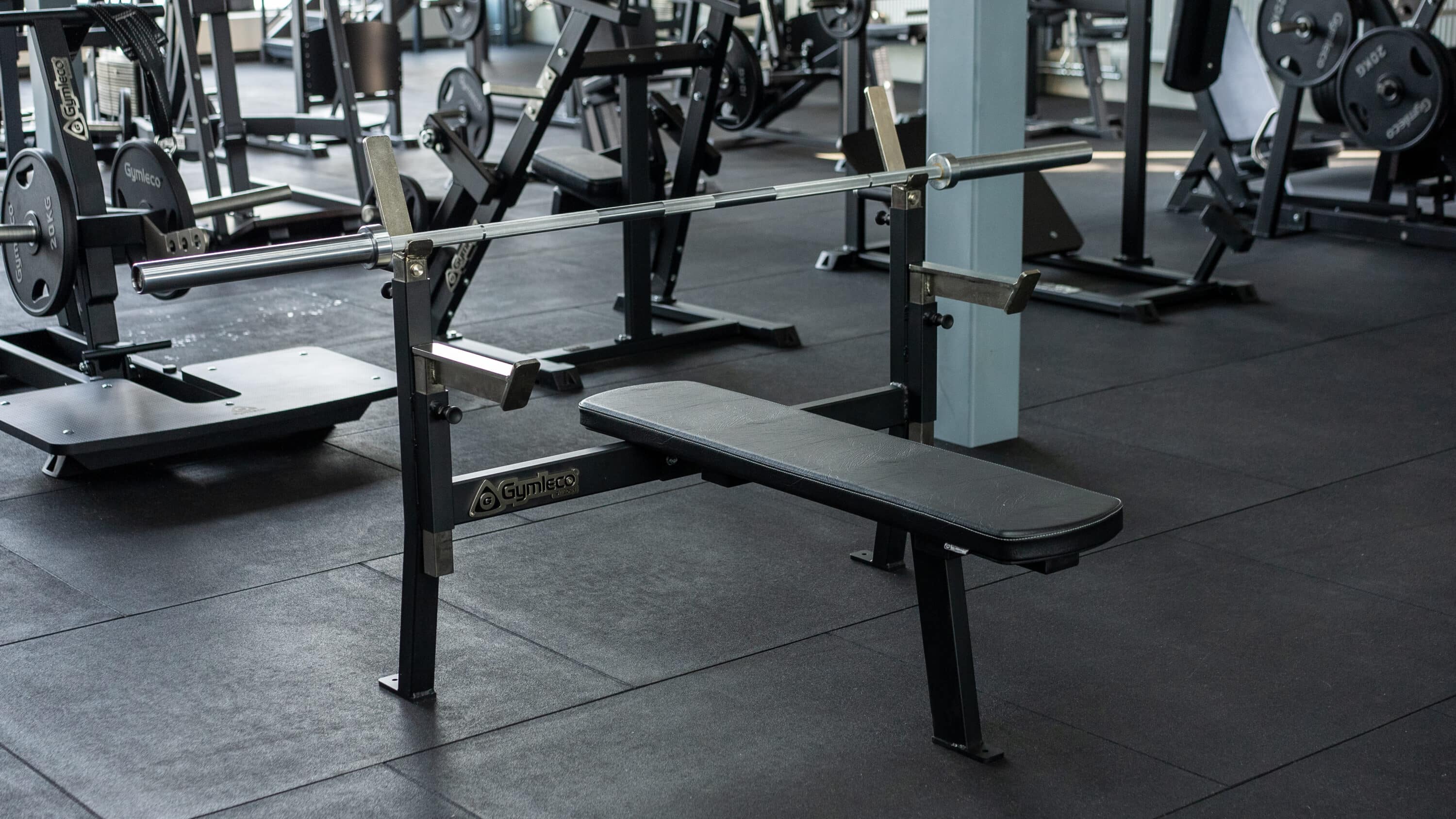 Gymleco 122RS Bench Press with Safety Bar Support