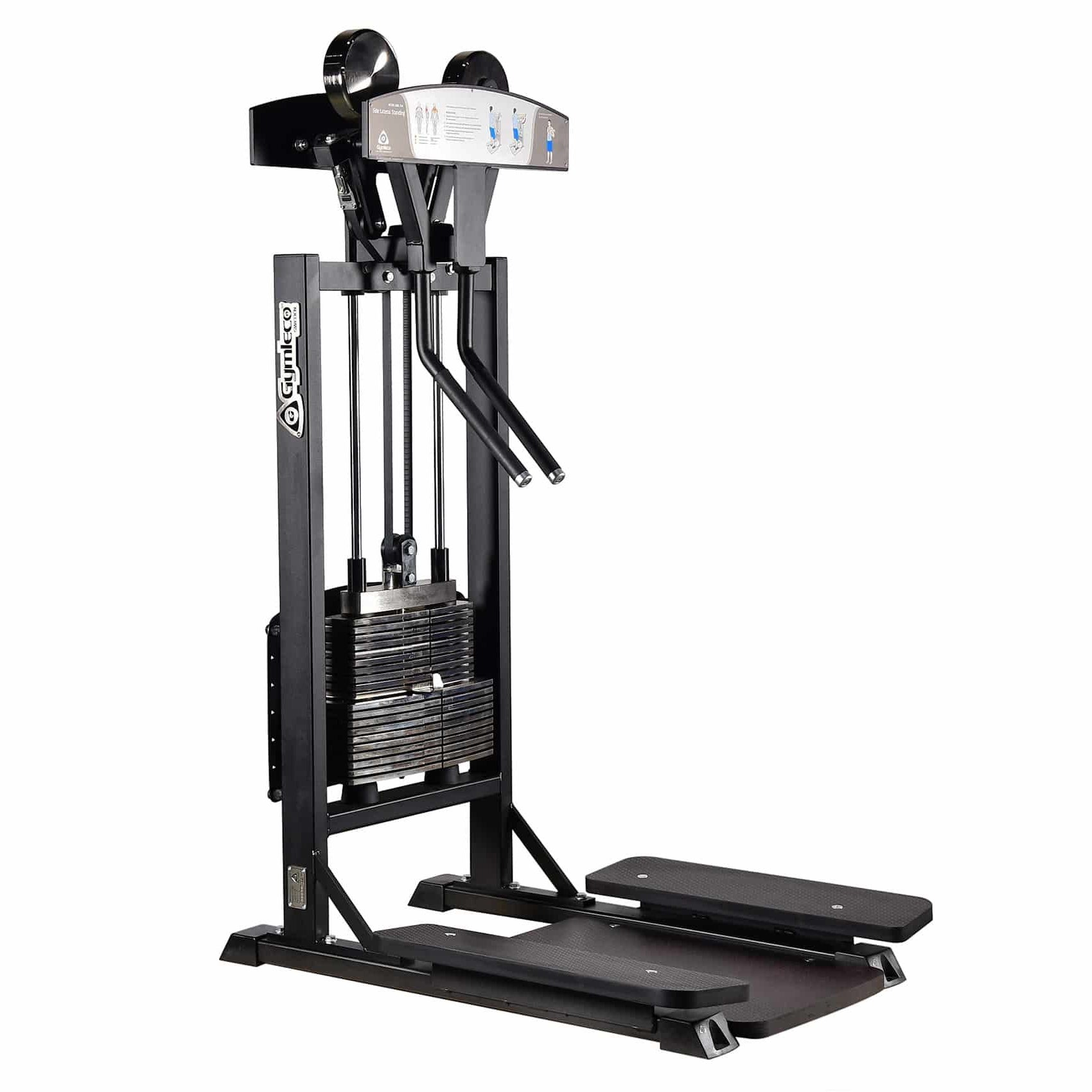 Gymleco Standing Side Lateral - Premium Selectorized Machine