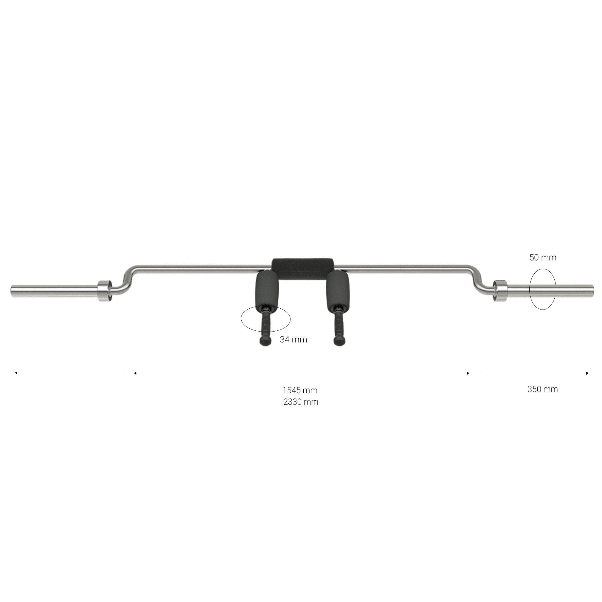 Gymleco Safety Squat Bar