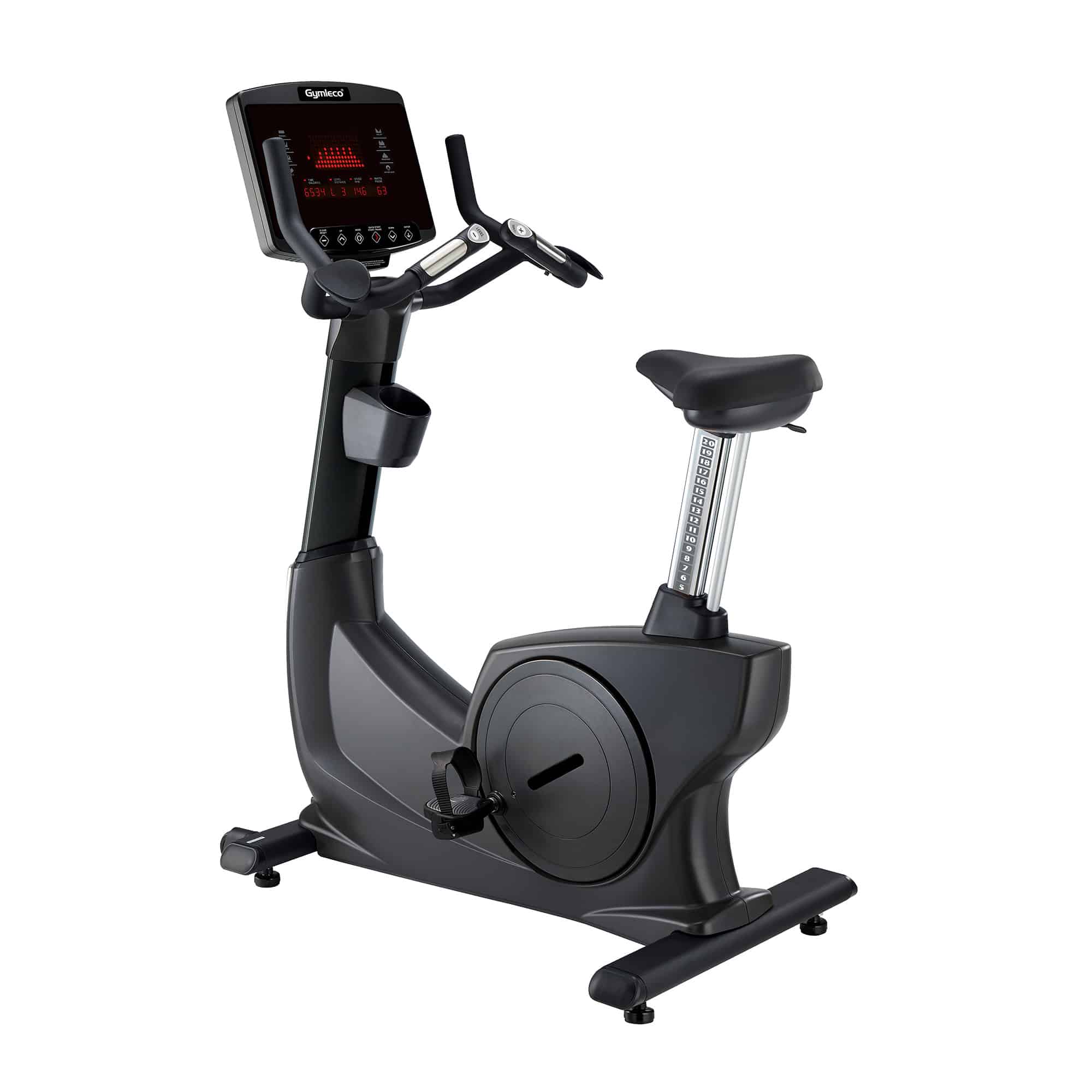 Gymleco L6239L Upright Bike with Big LED Display