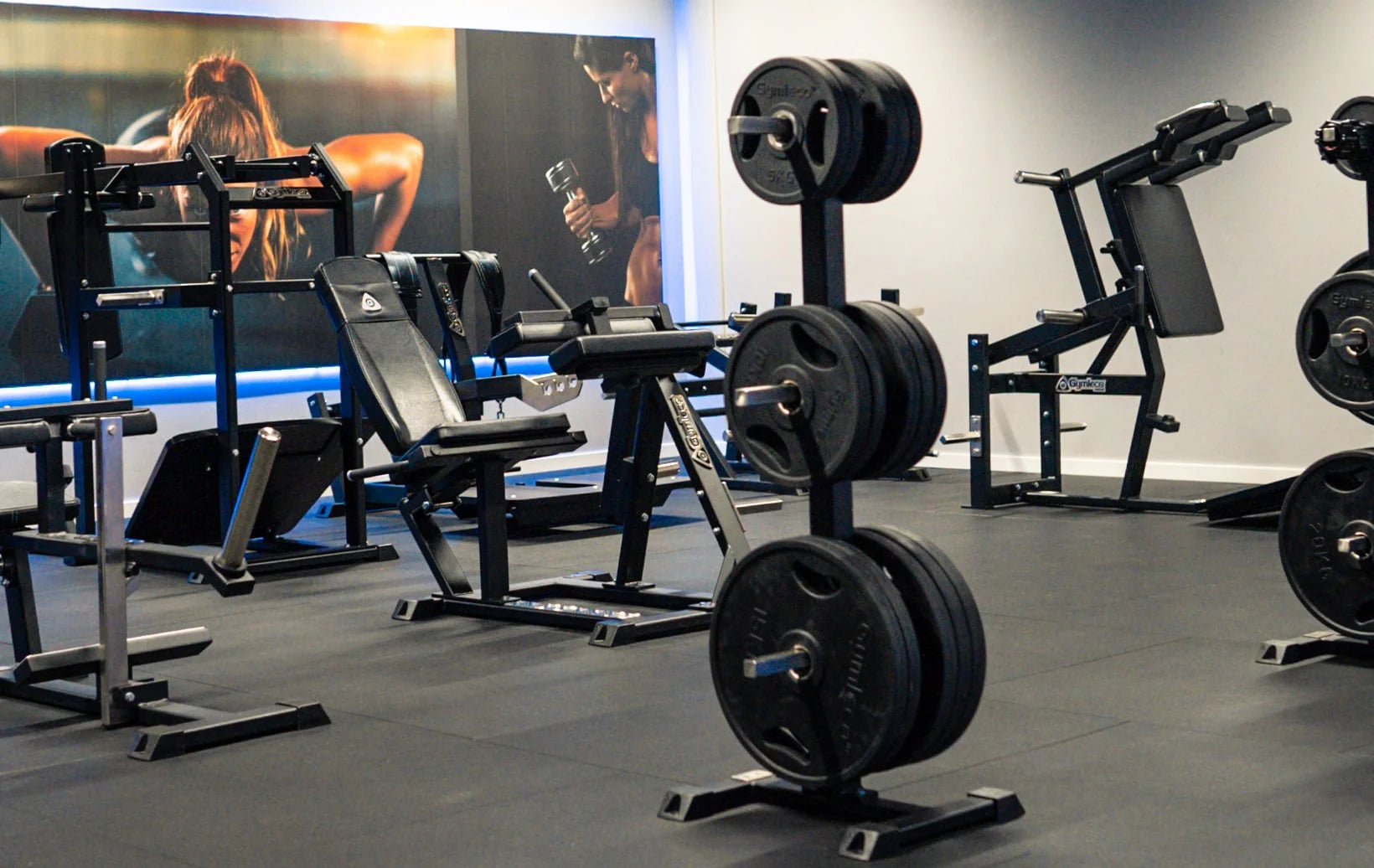 Gymleco 041 Leg Curl Machine, Seated