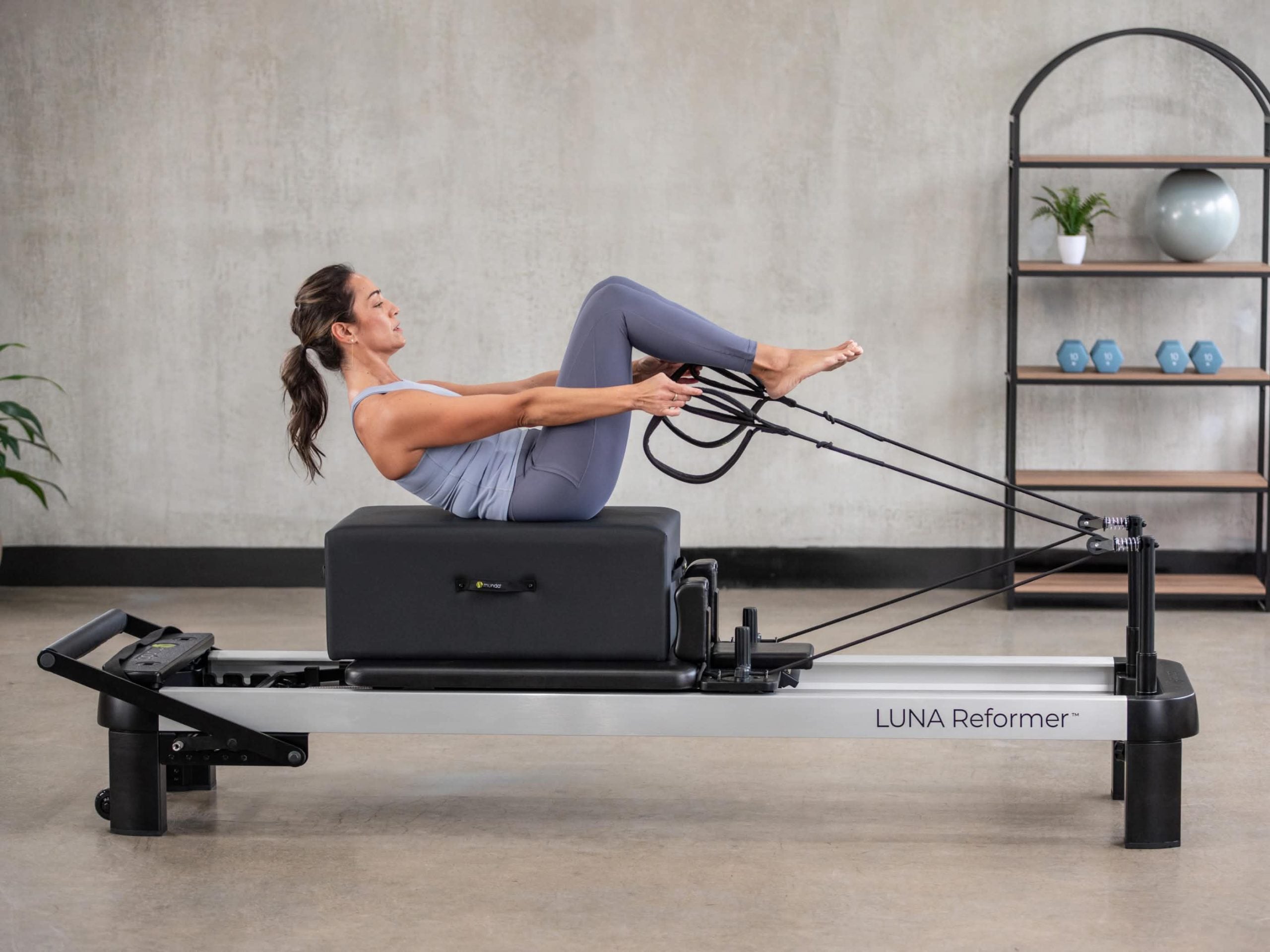 Luna Reformer™ Sitting Box & Footstrap