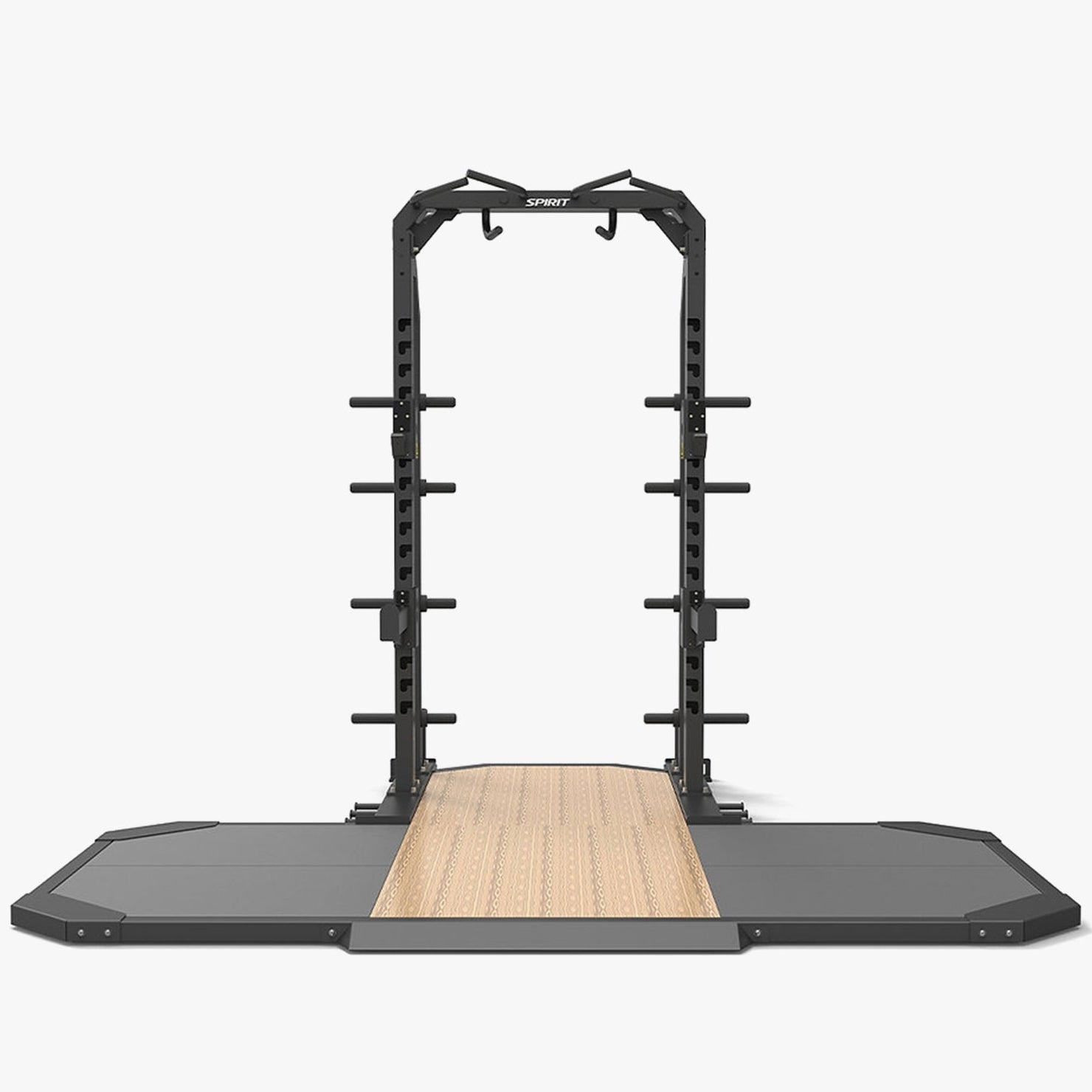 Spirit Fitness 4202-P Half Rack & Platform