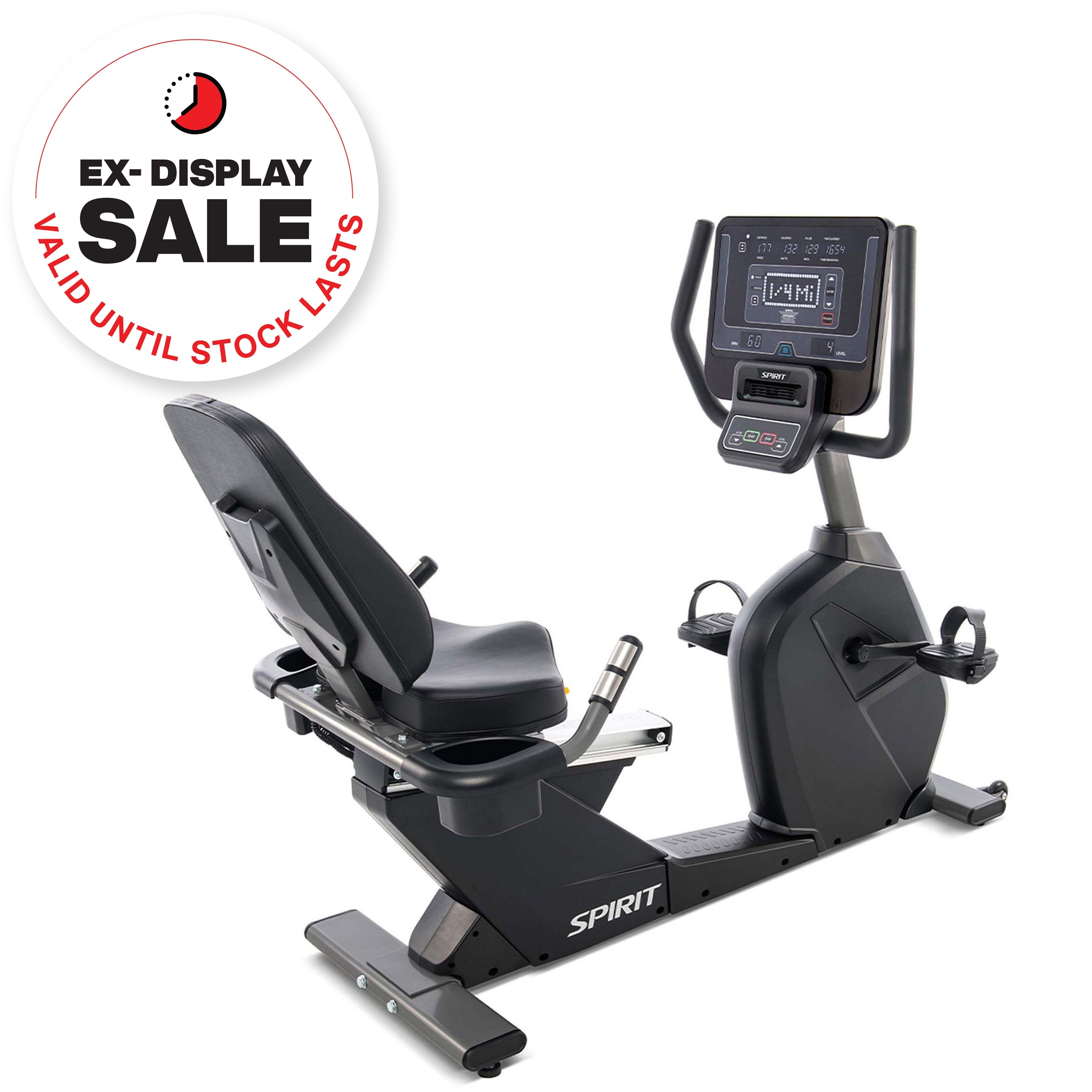 Spirit Fitness EX - Display | CR800+ Recumbent Bike